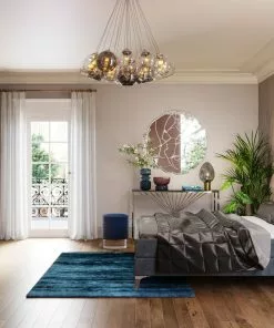 Kare Design Dough Pöytävalaisin Hopea 38cm -Huonekalu kauppa lampa stolowa dough o25x38 cm srebrna 10