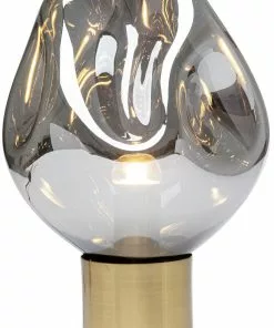 Kare Design Dough Pöytävalaisin Hopea 38cm -Huonekalu kauppa lampa stolowa dough o25x38 cm srebrna 3