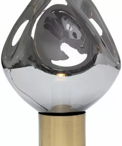 Kare Design Dough Pöytävalaisin Hopea 38cm -Huonekalu kauppa lampa stolowa dough o25x38 cm srebrna 4