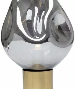 Kare Design Dough Pöytävalaisin Hopea 38cm -Huonekalu kauppa lampa stolowa dough o25x38 cm srebrna 5