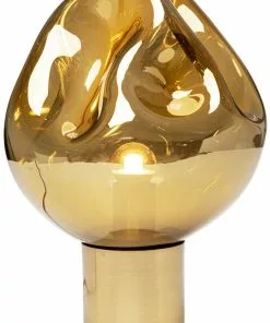 Kare Design Dough Pöytävalaisin Kulta 38cm -Huonekalu kauppa lampa stolowa dough o25x38 cm zlota 2