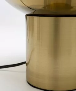 Kare Design Dough Pöytävalaisin Kulta 38cm -Huonekalu kauppa lampa stolowa dough o25x38 cm zlota 7