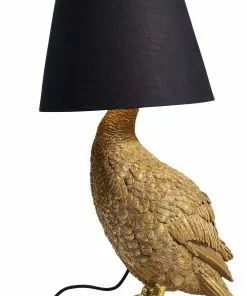 Kare Design Animal Duck Ankka Pöytävalaisin 58cm -Huonekalu kauppa lampa stolowa duck 35x58 cm zlota 4