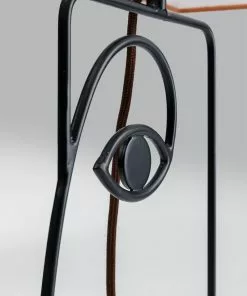 Kare Design Face Wire Pöytävalaisin Oranssi -Huonekalu kauppa lampa stolowa face wire 15x66 cm pomaranczowa 4