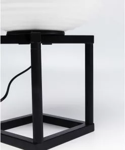 Kare Design Frame Ball Pöytävalaisin -Huonekalu kauppa lampa stolowa frame ball o30x49 cm 8
