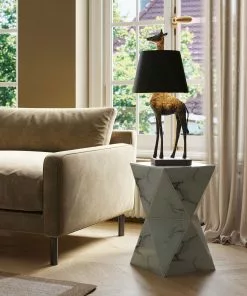 Kare Design Animal Giraffe Kirahvi Pöuytävalaiisin, Matta Musta 71cm