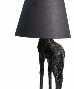 Kare Design Animal Giraffe Kirahvi Pöuytävalaiisin, Matta Musta 71cm 16 Kare Design Animal Giraffe Kirahvi Pöuytävalaiisin, Matta Musta 71cm -Huonekalu kauppa lampa stolowa giraffe 30x71 cm czarna matowa 3