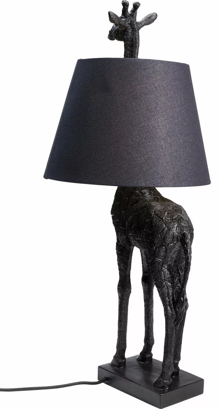 Kare Design Animal Giraffe Kirahvi Pöuytävalaiisin, Matta Musta 71cm 5 Kare Design Animal Giraffe Kirahvi Pöuytävalaiisin, Matta Musta 71cm - Image 3