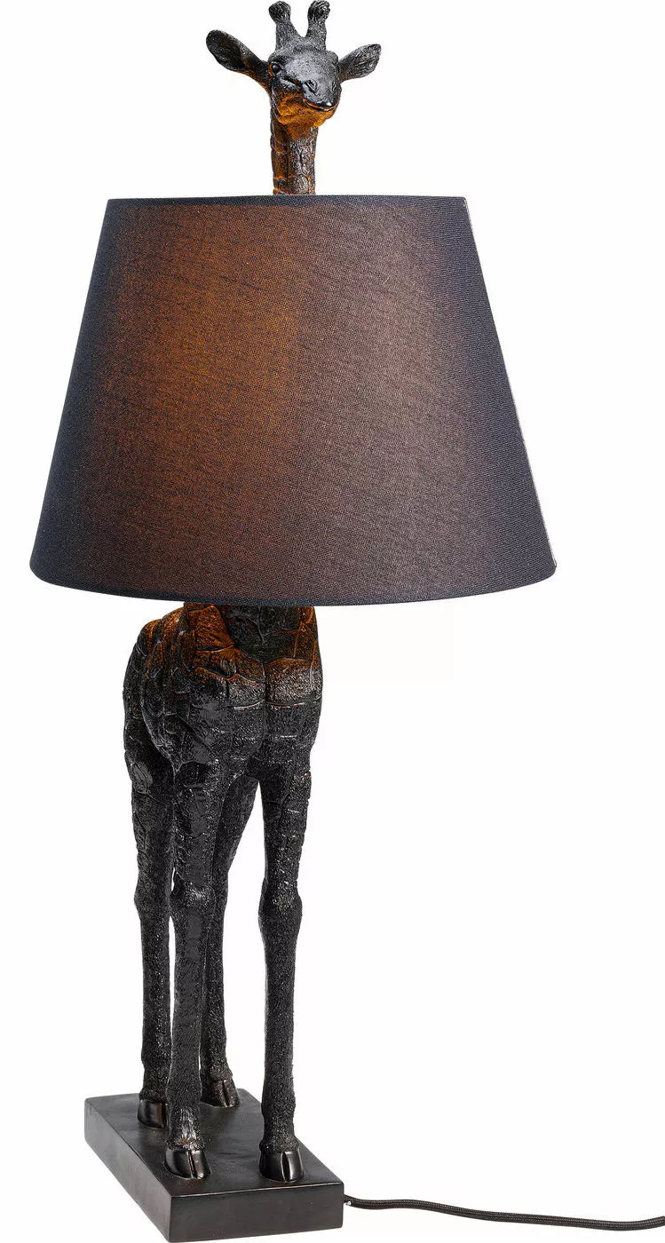 Kare Design Animal Giraffe Kirahvi Pöuytävalaiisin, Matta Musta 71cm 6 Kare Design Animal Giraffe Kirahvi Pöuytävalaiisin, Matta Musta 71cm - Image 4