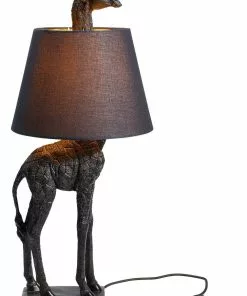 Kare Design Animal Giraffe Kirahvi Pöuytävalaiisin, Matta Musta 71cm 18 Kare Design Animal Giraffe Kirahvi Pöuytävalaiisin, Matta Musta 71cm -Huonekalu kauppa lampa stolowa giraffe 30x71 cm czarna matowa 5