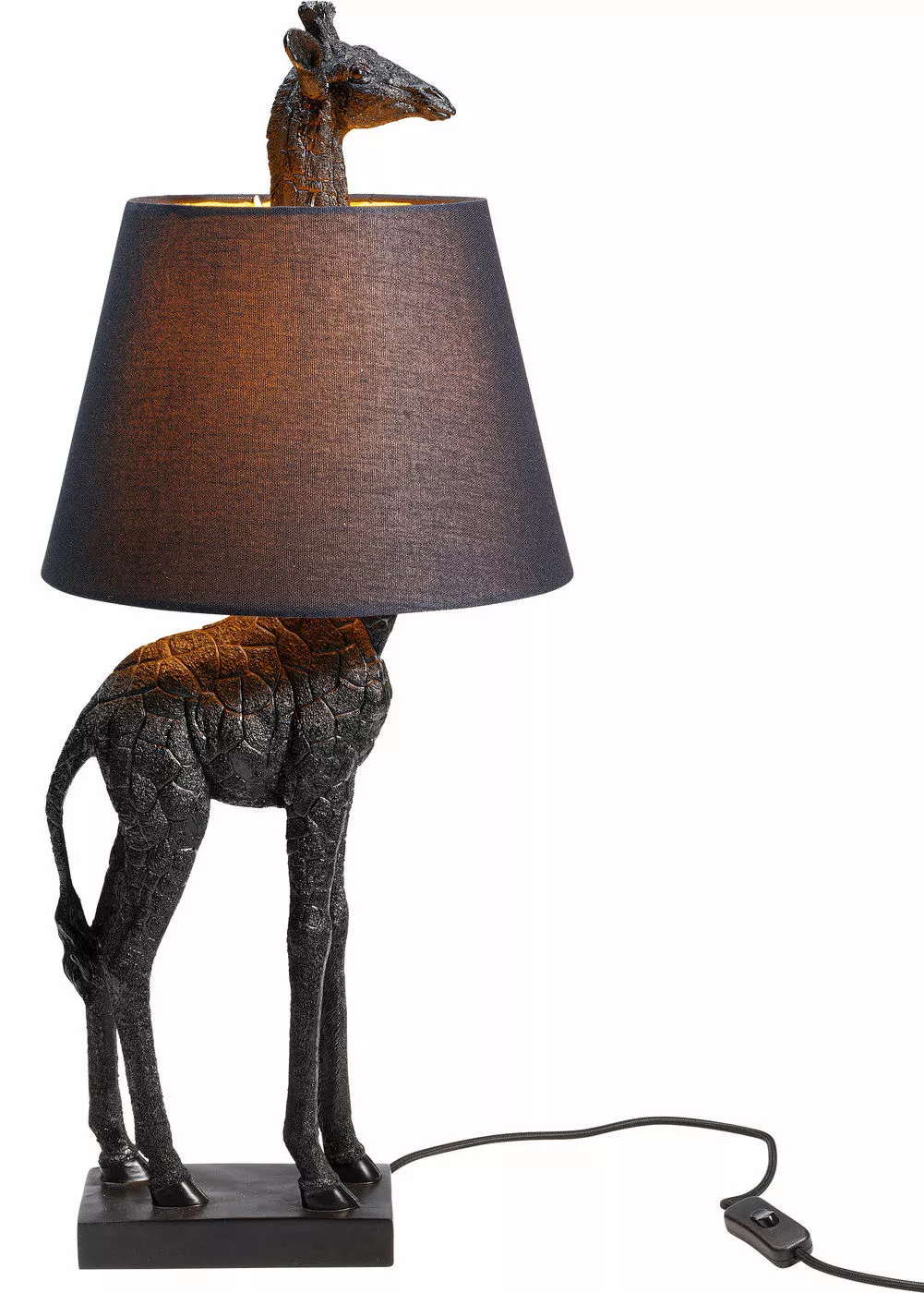 Kare Design Animal Giraffe Kirahvi Pöuytävalaiisin, Matta Musta 71cm 7 Kare Design Animal Giraffe Kirahvi Pöuytävalaiisin, Matta Musta 71cm - Image 5