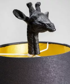 Kare Design Animal Giraffe Kirahvi Pöuytävalaiisin, Matta Musta 71cm 20 Kare Design Animal Giraffe Kirahvi Pöuytävalaiisin, Matta Musta 71cm -Huonekalu kauppa lampa stolowa giraffe 30x71 cm czarna matowa 7