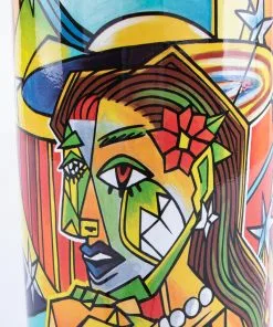 Kare Design Graffiti Pöytävalaisin -Huonekalu kauppa lampa stolowa graffiti 36x63 cm kolorowa 7