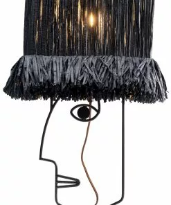 Kare Design Hat Carrier Pöytävalaisin 66cm -Huonekalu kauppa lampa stolowa hat carrier 30x66 cm czarna 2