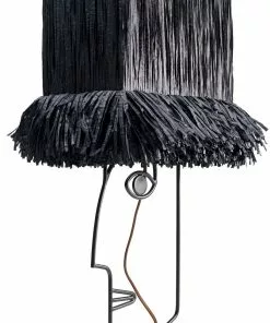 Kare Design Hat Carrier Pöytävalaisin 66cm -Huonekalu kauppa lampa stolowa hat carrier 30x66 cm czarna 4