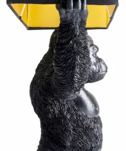 Kare Design Animal King Kong Pöytävalaisin 67cm -Huonekalu kauppa lampa stolowa king kong 51x67 cm czarna 5