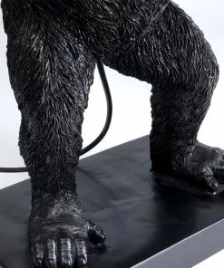Kare Design Animal King Kong Pöytävalaisin 67cm -Huonekalu kauppa lampa stolowa king kong 51x67 cm czarna 9