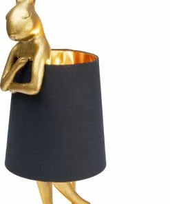 Kare Design Animal Rabbit Pupu Pöytävalaisin, Pupulamppu, Kulta/musta 68cm 15 Kare Design Animal Rabbit Pupu Pöytävalaisin, Pupulamppu, Kulta/musta 68cm -Huonekalu kauppa lampa stolowa krolik zlota 23x68 cm 3 scaled