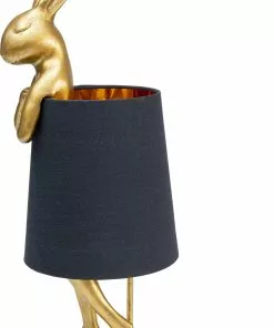 Kare Design Animal Rabbit Pupu Pöytävalaisin, Pupulamppu, Kulta/musta 68cm 17 Kare Design Animal Rabbit Pupu Pöytävalaisin, Pupulamppu, Kulta/musta 68cm -Huonekalu kauppa lampa stolowa krolik zlota 23x68 cm 5 scaled