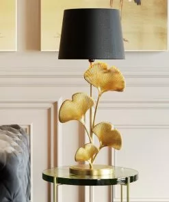 Kare Design Leaf Gold Pöytävalaisin 69cm