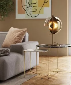 Kare Design Romy Gold Pöytävalaisin 48cm 27 Kare Design Romy Gold Pöytävalaisin 48cm -Huonekalu kauppa lampa stolowa led metalowa zlota 30x48 cm 13 scaled