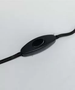 Kare Design Loungy Pöytävalaisin Musta 38cm -Huonekalu kauppa lampa stolowa loungy o25x38 cm czarna 6