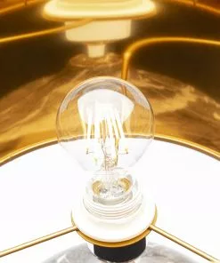 Kare Design Mamo Deluxe Pöytävalaisin Harmaa 37cm -Huonekalu kauppa lampa stolowa mamo deluxe o31x38 cm szara klosz czarny 4