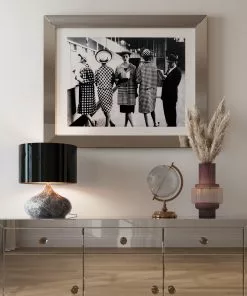 Kare Design Mamo Deluxe Pöytävalaisin Harmaa 37cm -Huonekalu kauppa lampa stolowa mamo deluxe o31x38 cm szara klosz czarny 7 scaled