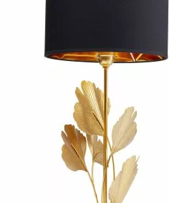 Kare Design Flores Pöytävalaisin, Kulta 62cm -Huonekalu kauppa lampa stolowa metalowa zlota o30x62 cm 3