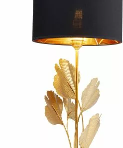 Kare Design Flores Pöytävalaisin, Kulta 62cm -Huonekalu kauppa lampa stolowa metalowa zlota o30x62 cm 4