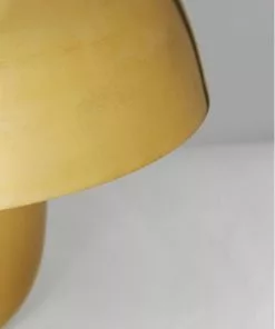 Kare Design Mushroom Pöytävalaisin, Messinki -Huonekalu kauppa lampa stolowa mushroom o50x44 cm mosiezna 5