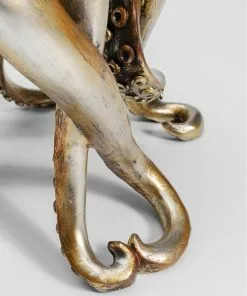 Kare Design Animal Octopus Mustekala Pöytävalaisin 34cm -Huonekalu kauppa lampa stolowa octopus 26x34 cm zlota 5