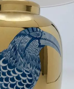 Kare Design Pajaro Pöytävalaisin 58cm 13 Kare Design Pajaro Pöytävalaisin 58cm -Huonekalu kauppa lampa stolowa pajaro o35x58 cm zlota abazur bialy 4