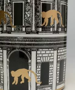 Kare Design Palazzo Pöytävalaisin -Huonekalu kauppa lampa stolowa palazzo 41x72 cm czarna 5