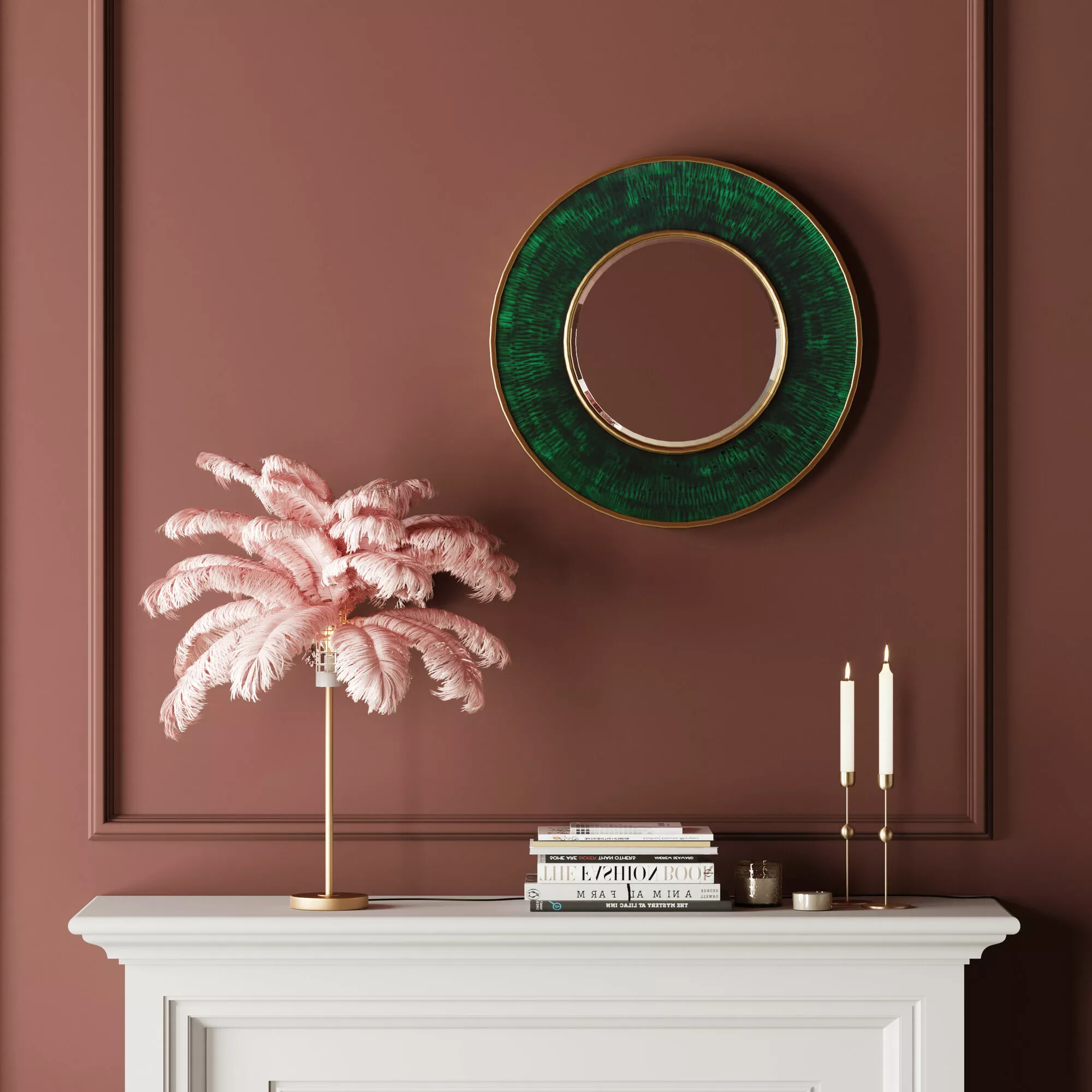 Kare Design Feather Palm Pöytävalaisin Pinkki 60cm 8 Kare Design Feather Palm Pöytävalaisin Pinkki 60cm - Image 6