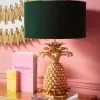 Kare Design Pineapple Ananas Pöytävalaisin, Kulta 66cm