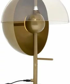 Kare Design Romy Gold Pöytävalaisin 48cm 16 Kare Design Romy Gold Pöytävalaisin 48cm -Huonekalu kauppa lampa stolowa romy led 30x48 cm zlota 2