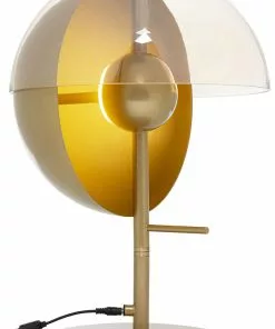 Kare Design Romy Gold Pöytävalaisin 48cm 17 Kare Design Romy Gold Pöytävalaisin 48cm -Huonekalu kauppa lampa stolowa romy led 30x48 cm zlota 3