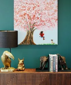 Kare Design Animal Toucan Tukaani Pöytävalaisin, Kulta