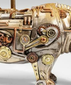 Kare Design Animal Rhino Pöytävalaisin -Huonekalu kauppa lampa stolowa zlota 30x46 cm 8