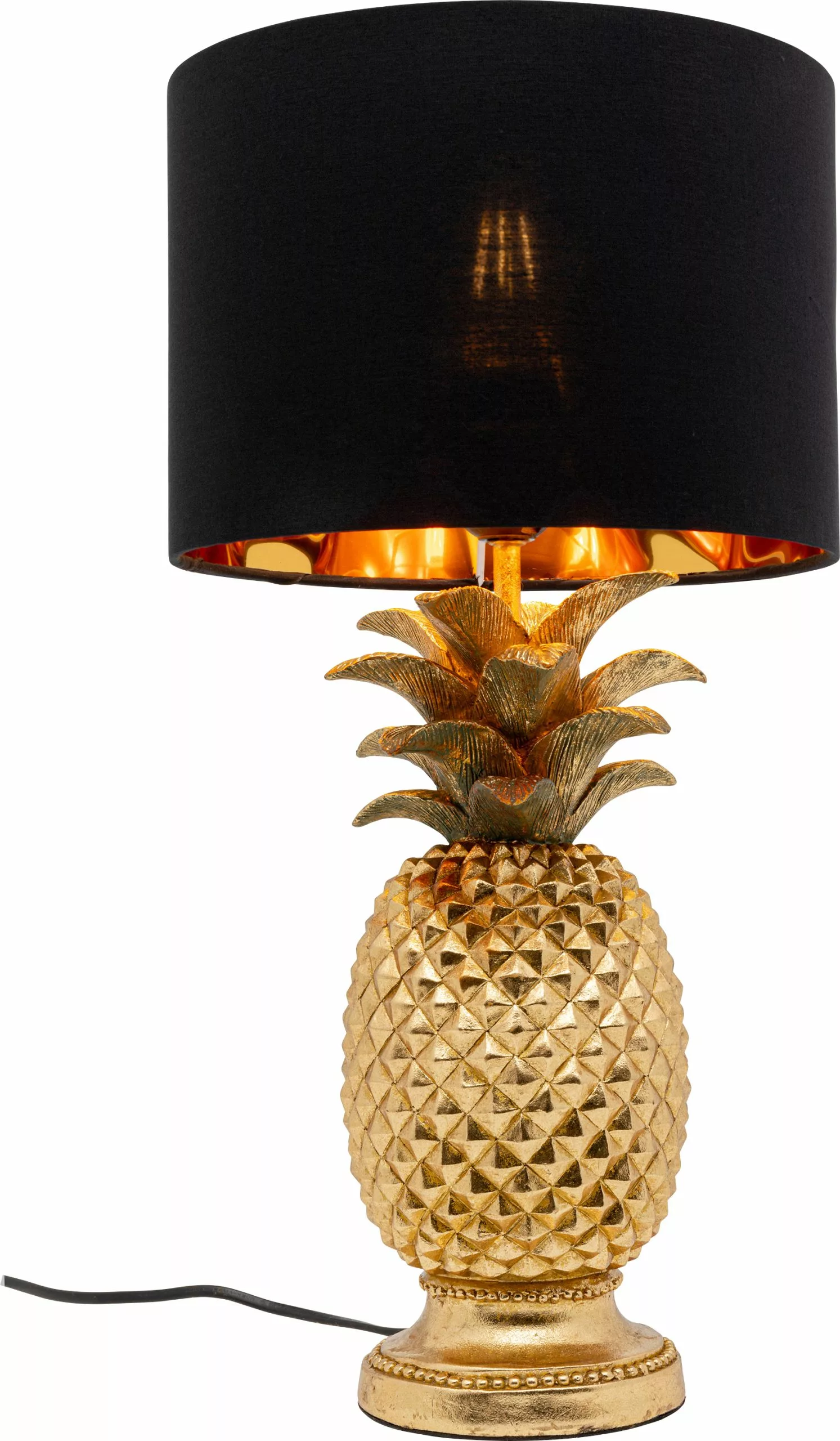 Kare Design Pineapple Ananas Pöytävalaisin, Kulta 47cm 3 Kare Design Pineapple Ananas Pöytävalaisin, Kulta 47cm