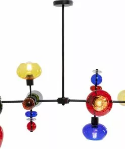 Kare Design Mazzo Otto Riippuvalaisin 105cm -Huonekalu kauppa lampa wiszaca awangardowa klosze szklane kolorowe 105x56 cm 4