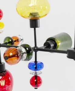 Kare Design Mazzo Otto Riippuvalaisin 105cm -Huonekalu kauppa lampa wiszaca awangardowa klosze szklane kolorowe 105x56 cm 7