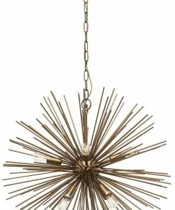 Kare Design Beam Riippuvalaisin, Messinki Ø72cm -Huonekalu kauppa lampa wiszaca beam 72x72 cm mosiezna 5