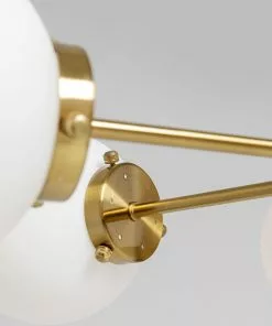 Kare Design Heavenly Riippuvalaisin Kulta Ø70cm -Huonekalu kauppa lampa wiszaca bolla o70 cm zlota klosze szklane 3