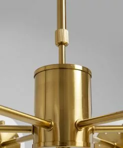 Kare Design Heavenly Riippuvalaisin Kulta Ø70cm -Huonekalu kauppa lampa wiszaca bolla o70 cm zlota klosze szklane 5