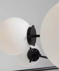 Kare Design Heavenly Riippuvalaisin Musta Ø98cm -Huonekalu kauppa lampa wiszaca bolla o98 cm czarna klosze szklane 4