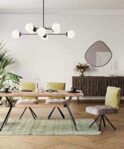 Kare Design Heavenly Riippuvalaisin Musta Ø98cm -Huonekalu kauppa lampa wiszaca bolla o98 cm czarna klosze szklane 6