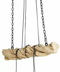 Kare Design Branch Riippuvalaisin 70cm -Huonekalu kauppa lampa wiszaca branch 70 cm czarno naturalna 4