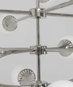 Kare Design Bulb Fiction 20 Riippuvalaisin Hopea Ø102cm -Huonekalu kauppa lampa wiszaca bulb fiction 20l o102 cm srebrna 4